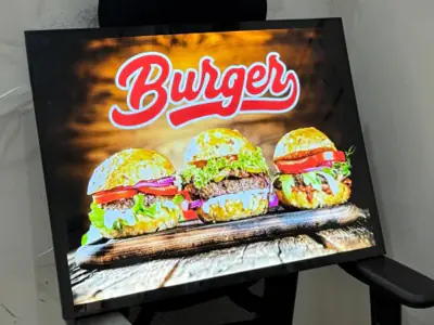Burger-Signbord