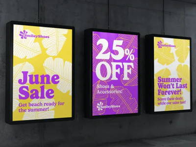 Fabric Sign board