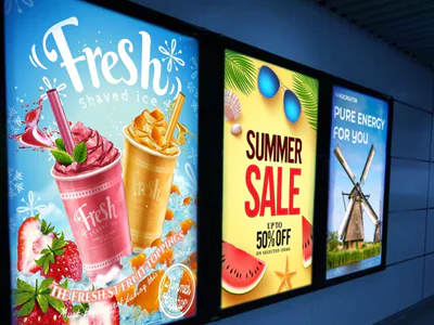 LED Fabric Signages