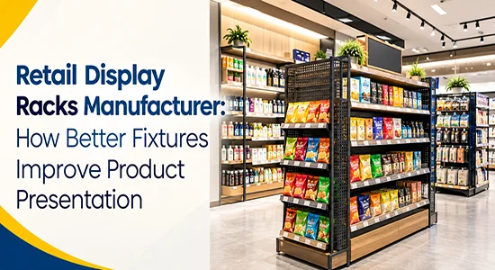 Retail Display Racks Manufacturer: How Better Fixtures Improve Product Presentation