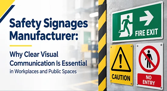 Safety Signages Manufacturer: Why Clear Visual Communication Is Essential in Workplaces and Public Spaces